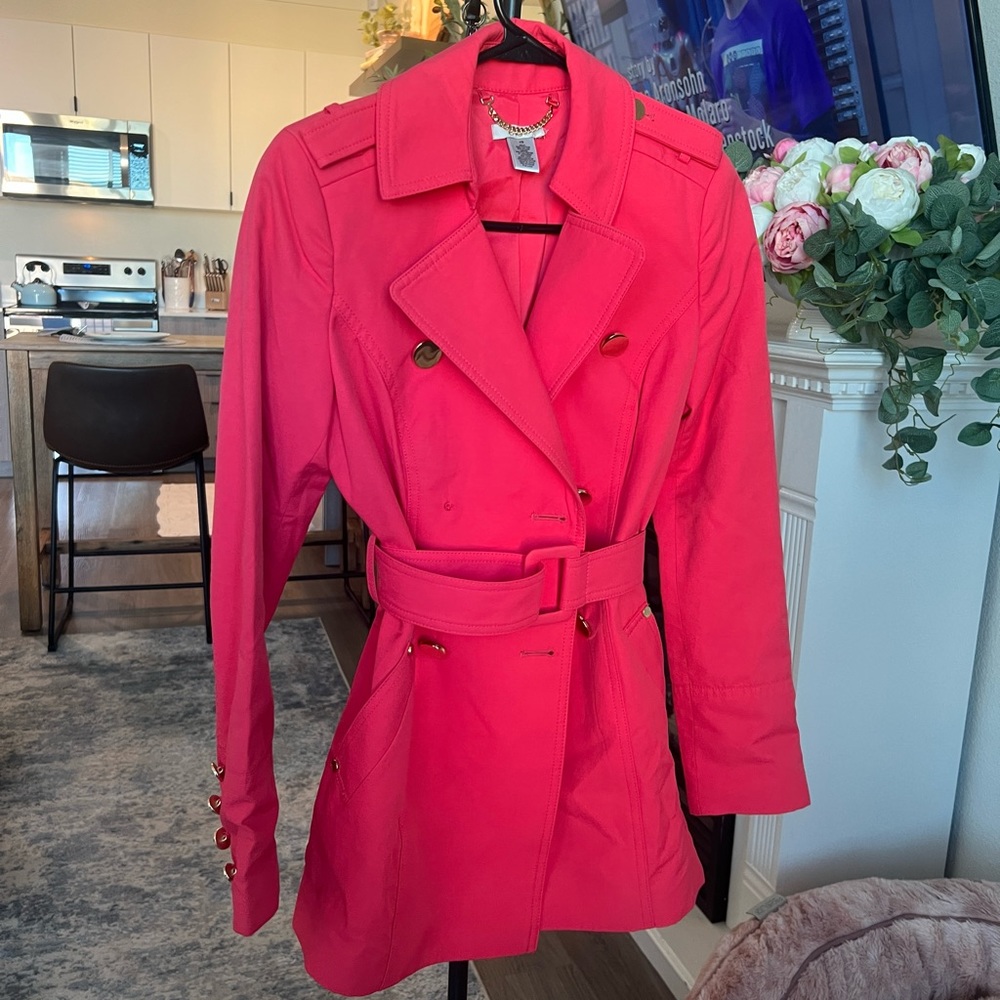 Cache Summer Salmon Coat - Size XS